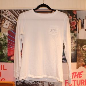 White Vineyard Vines long sleeve